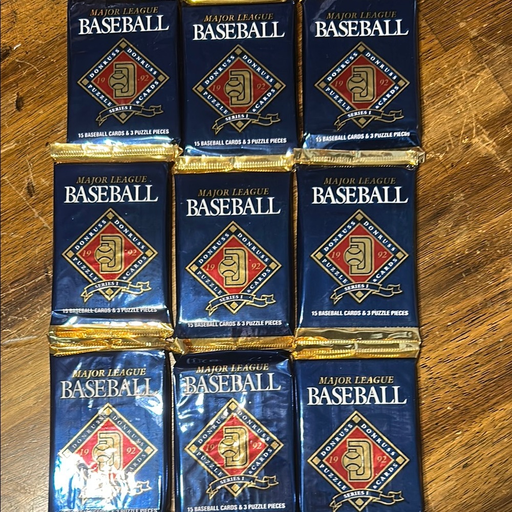 Major League Baseball Card Packs